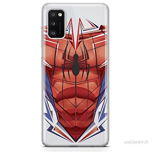 ERT GROUP mobiltelefonfodral för Samsung A41 originalt och officiellt licensierat Marvel mönster Spider Man 005 optimalt anpassad till formen på mobiltelefonen, gedeeltelijk transparant 5903537492957