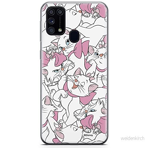 ERT GROUP mobiltelefonfodral för Samsung M31 originalt och officiellt licensierat Disney mönster Marie 005 optimalt anpassad till formen på mobiltelefonen, fodral tillverkad av TPU plast 5904805475931