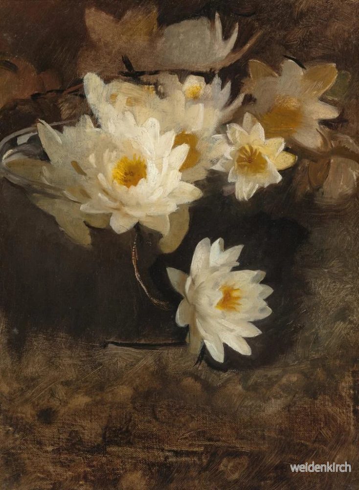 Målning Nénuphars - Abbott Handerson Thayer | Konsttryck - Bild 2