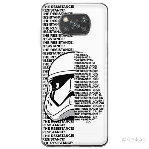 ERT GROUP mobiltelefonfodral för Xiaomi POCOPHONE X3 originalt och officiellt licensierat Star Wars mönster Stormtrooper 012 anpassad till formen på mobiltelefonen, fodral tillverkad av TPU plast 5903537128887