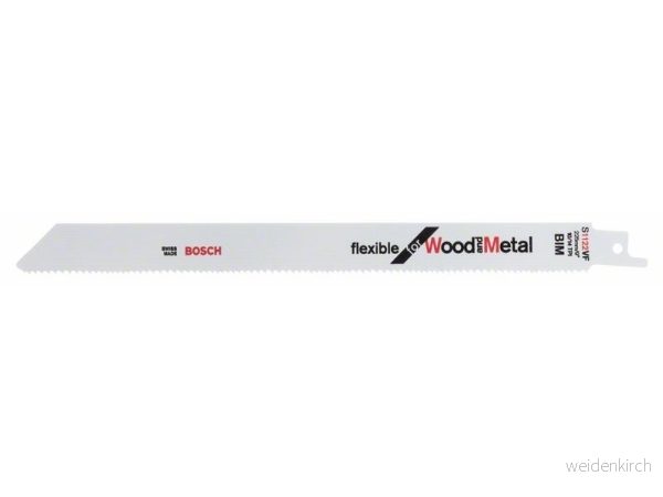 Tigersågblad S1122VF - 5 st - Trä Metall - 10–14 TPI - 225 mm - 0,9 mm 3165140079365