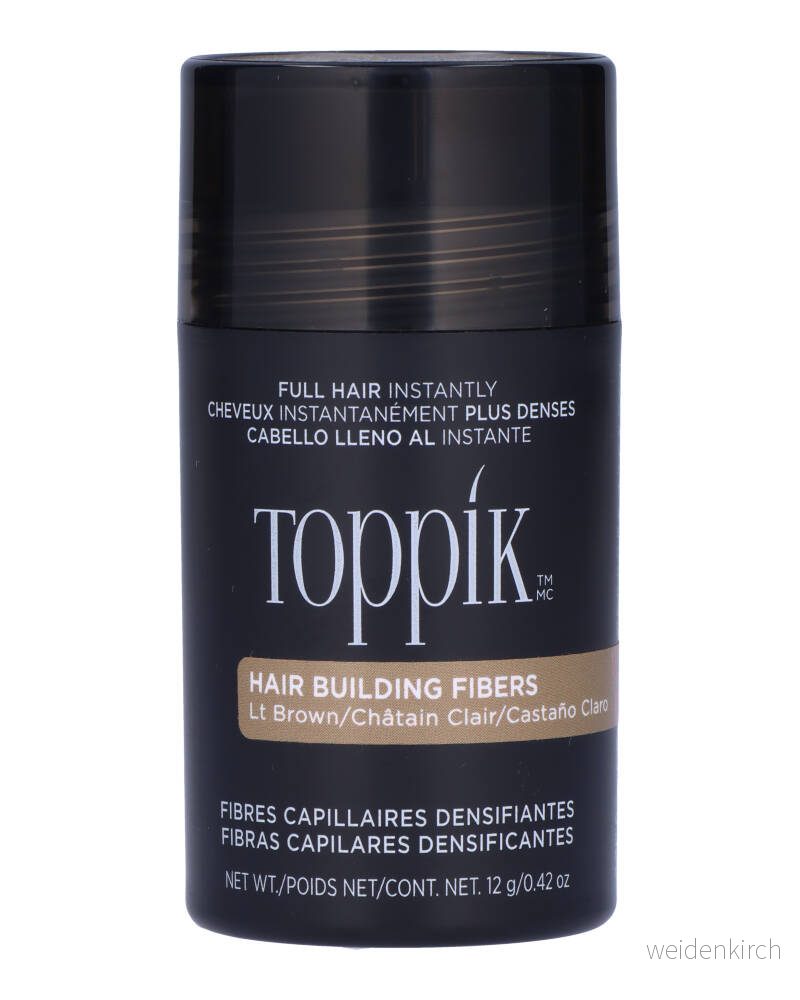 Toppik Hair Building Fibers Light Brown 12 g 667820011045