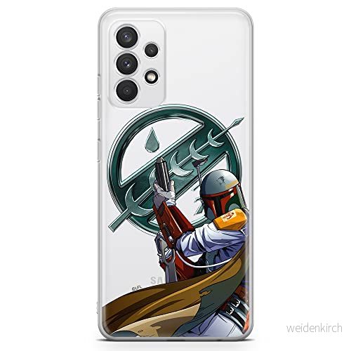 ERT GROUP mobiltelefonfodral för Samsung A32 4G LTE originalt och officiellt licensierat Star Wars mönster Boba Fett 002 optimalt anpassad till formen på mobiltelefonen, gedeeltelijk transparant 5903040475096