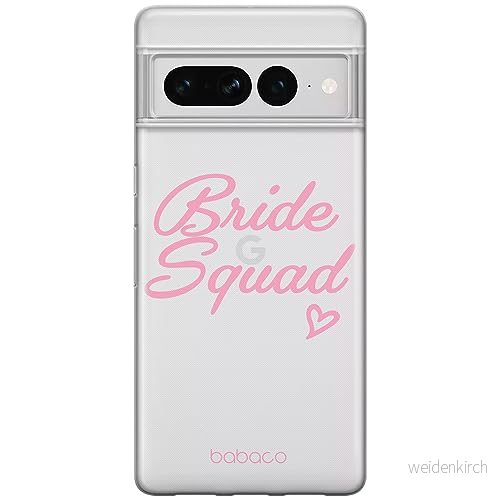ERT GROUP mobiltelefonfodral för Google PIXEL 7 PRO originalt och officiellt licensierat Babaco mönster Bride Squad 001 optimalt anpassad till formen på mobiltelefonen, gedeeltelijk transparant 5905795170714