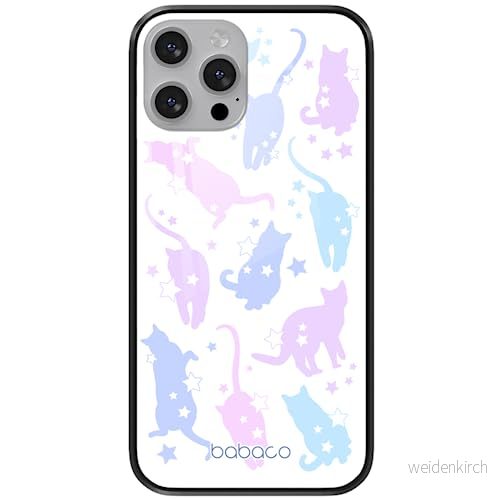 ERT GROUP mobiltelefonfodral för Apple Iphone 13 PRO originalt och officiellt licensierat Babaco mönster Cats 016 tillverkad av härdat glas, skyddsfodral 5905131121509
