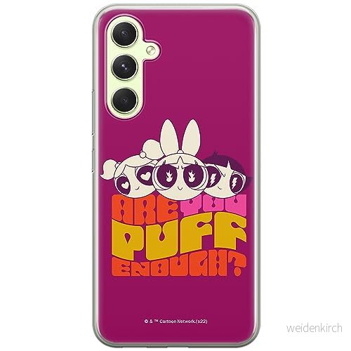 ERT GROUP mobiltelefonfodral för Samsung A54 5G originalt och officiellt licensierat The Powerpuff Girls mönster 044 optimalt anpassad till formen på mobiltelefonen, fodral tillverkad av TPU plast 5905511987985
