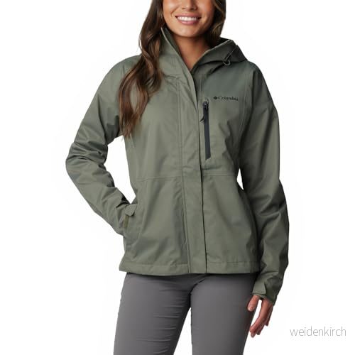 Columbia HIKEBOUND Jacket Hardshelljacka, Storlek: XL, Stone green 195982334240