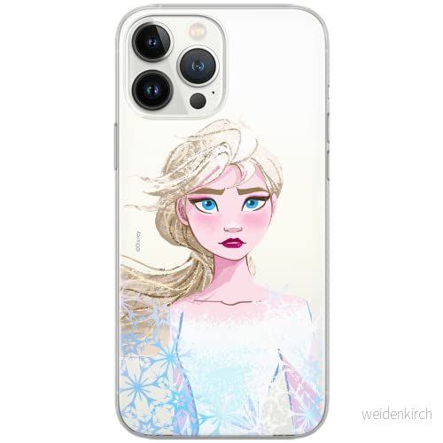 ERT GROUP mobiltelefonfodral för Xiaomi Redmi Note 11T 5G/11S 5G/POCO M4 Pro 5G originalt och officiellt licensierat Disney mönster Elsa 014, gedeeltelijk transparant 5904805619762