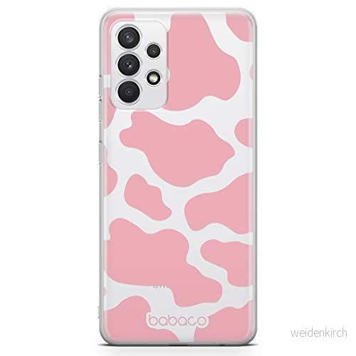 ERT GROUP mobiltelefonfodral för Samsung A32 4G LTE originalt och officiellt licensierat Babaco mönster Animals 007 Vit optimalt anpassad till formen på mobiltelefonen, gedeeltelijk transparant 5904805697111