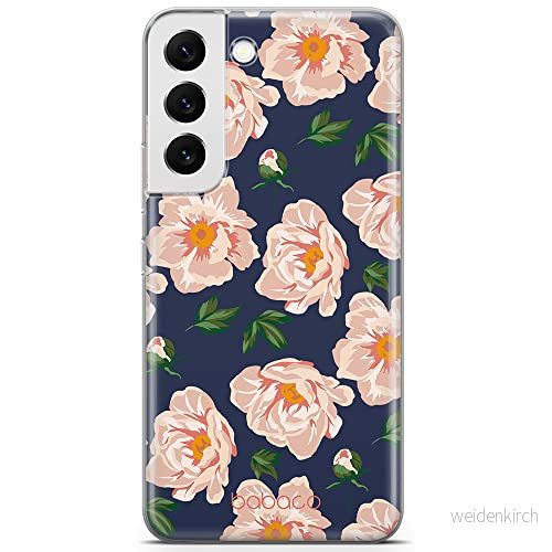 ERT GROUP mobiltelefonfodral för Samsung S22 originalt och officiellt licensierat Babaco mönster Flowers 014 optimalt anpassad till formen på mobiltelefonen, fodral tillverkad av TPU plast 5904805308086