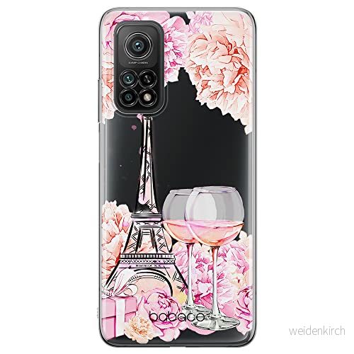 ERT GROUP mobiltelefonfodral för Xiaomi Redmi Note 11 Pro 5G/11 4G originalt och officiellt licensierat Babaco mönster Paris 001, gedeeltelijk transparant 5904805638817