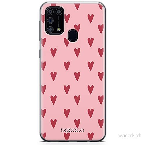 ERT GROUP mobiltelefonfodral för Samsung A31 originalt och officiellt licensierat Babaco mönster Hearts 004 optimalt anpassad till formen på mobiltelefonen, fodral tillverkad av TPU plast 5904805016158