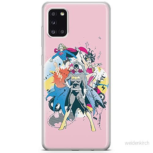 ERT GROUP mobiltelefonfodral för Samsung A31 originalt och officiellt licensierat DC mönster Super Girls 001 optimalt anpassad till formen på mobiltelefonen, fodral tillverkad av TPU plast 5903040220535