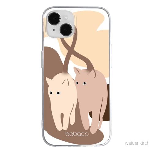 ERT GROUP mobiltelefonfodral för Apple Iphone 14 originalt och officiellt licensierat Babaco mönster Cats 002 optimalt anpassad till formen på mobiltelefonen, fodral tillverkad av TPU plast 5905131886989