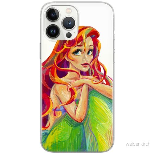 ERT GROUP mobiltelefonfodral för Huawei P30 Lite originalt och officiellt licensierat Disney mönster Ariel 004 Vit optimalt anpassad till formen på mobiltelefonen, gedeeltelijk transparant 5902980422818