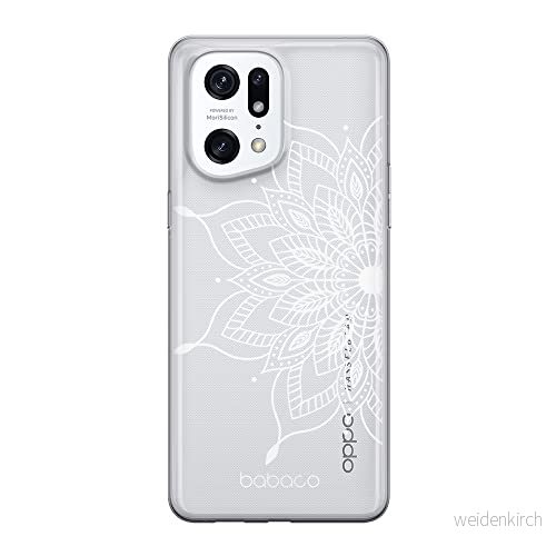 ERT GROUP mobiltelefonfodral för Oppo FIND X5 PRO originalt och officiellt licensierat Babaco mönster Mandalas 004 optimalt anpassad till formen på mobiltelefonen, fodral tillverkad av TPU plast 5905511411688