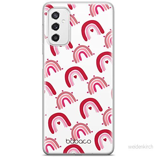 ERT GROUP mobiltelefonfodral för Samsung M52 5G originalt och officiellt licensierat Babaco mönster Rainbow 001 optimalt anpassad till formen på mobiltelefonen, gedeeltelijk transparant 5904805493607