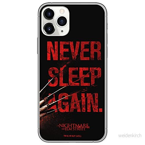 ERT GROUP mobiltelefonfodral för Iphone 11 PRO MAX originalt och officiellt licensierat Horror mönster Nightmare of Elm Street 003, fodral tillverkad av TPU plast 5905511074951