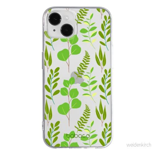 ERT GROUP mobiltelefonfodral för Apple Iphone 14 PLUS originalt och officiellt licensierat Babaco mönster Plants 009 optimalt anpassad till formen på mobiltelefonen, gedeeltelijk transparant 5905131898708