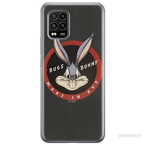 ERT GROUP mobiltelefonfodral för Xiaomi MI 10 LITE originalt och officiellt licensierat Looney Tunes mönster Bugs 006 optimalt anpassad till formen på mobiltelefonen, fodral tillverkad av TPU plast 5903537147703
