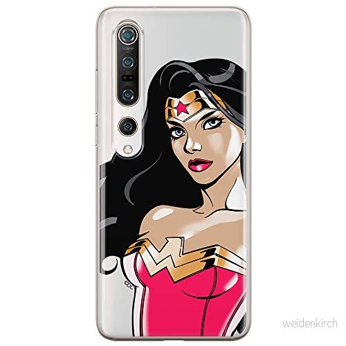 ERT GROUP mobiltelefonfodral för Xiaomi MI 10 / PRO originalt och officiellt licensierat DC mönster Wonder Woman 004 optimalt anpassad till formen på mobiltelefonen, gedeeltelijk transparant 5903537178462