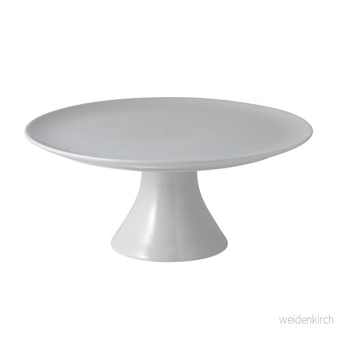 Villeroy & Boch For Me Kakställ 30 cm vitt, diskmaskinssäkert, mikrovågsugnssäkert, tårtfat med fot, tårtställ, tårttallrik, rund, serveringsporslin, premium porslin 4003686398894