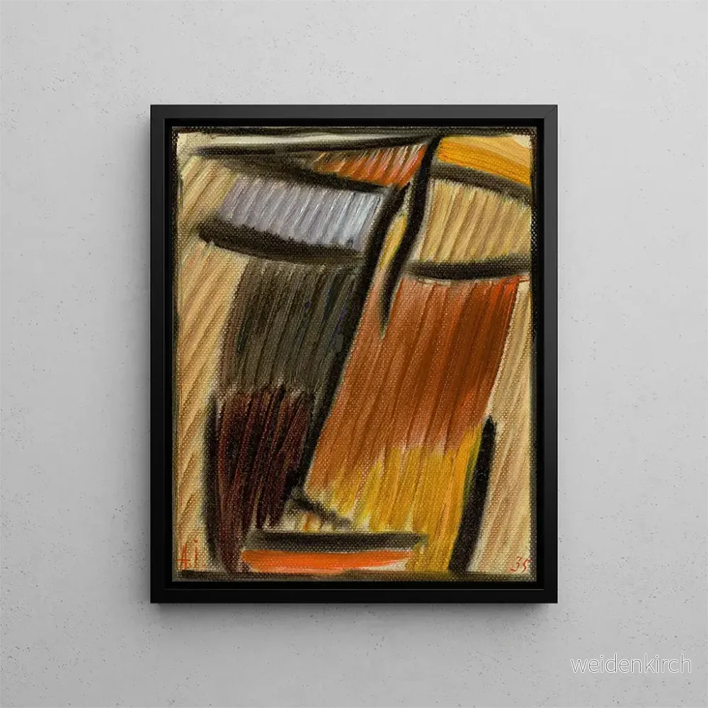 Målning Meditation - Alexej von Jawlensky | Konsttryck