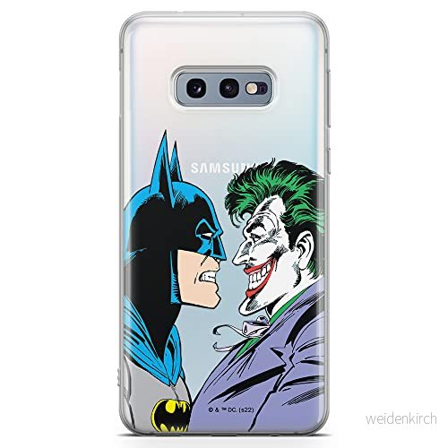 ERT GROUP mobiltelefonfodral för Samsung S10e originalt och officiellt licensierat DC mönster Batman & Joker 005 optimalt anpassad till formen på mobiltelefonen, gedeeltelijk transparant 5905131502025