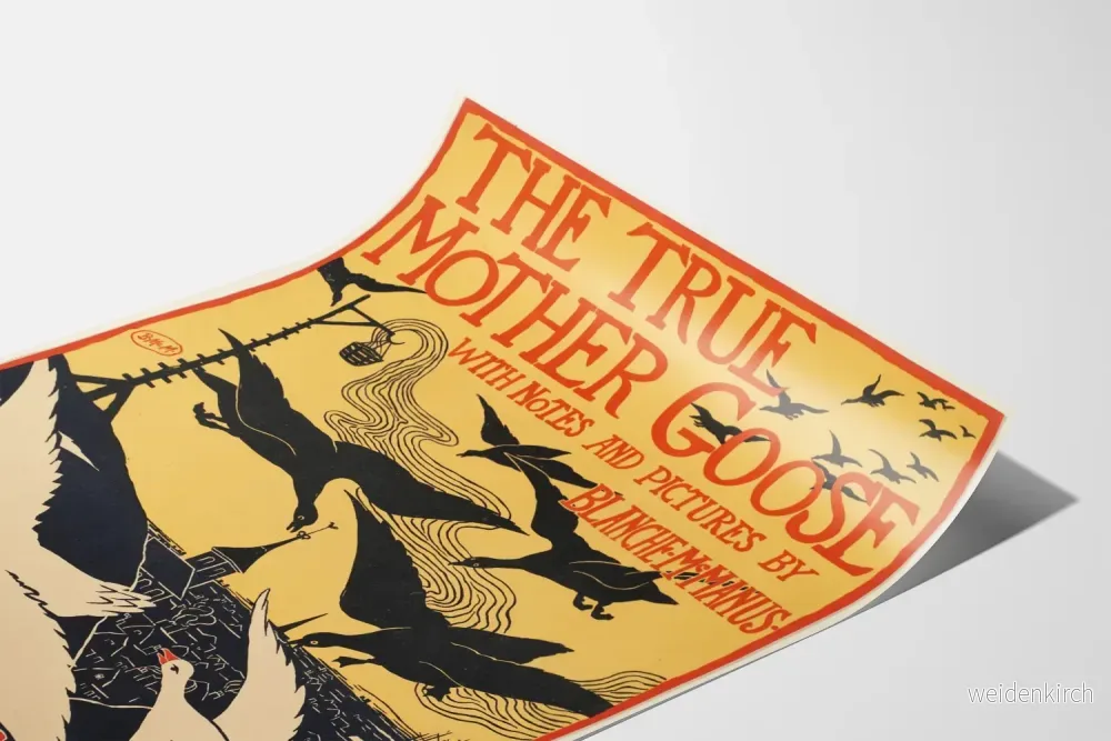 Vintageaffisch The True Mother Goose av Blanche McManus - Bild 3