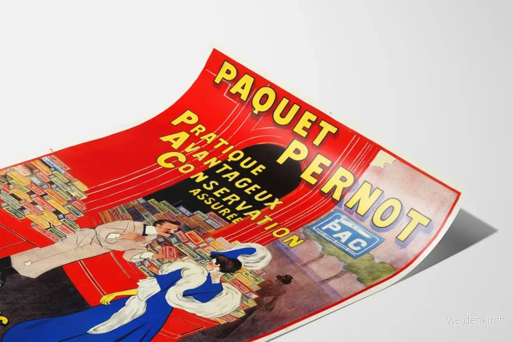 Vintageposter för Pernot Biscuits paket – väggdekoration - Bild 3