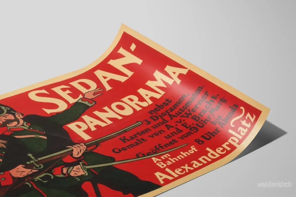 Vintage poster av Panorama vid Bahnhof Alexanderplatz - Bild 2