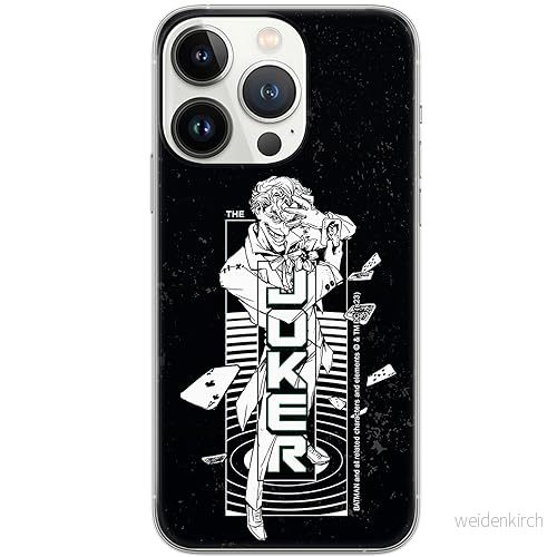 ERT GROUP mobiltelefonfodral för Iphone 13 PRO originalt och officiellt licensierat DC mönster Joker 025 optimalt anpassad till formen på mobiltelefonen, fodral tillverkad av TPU plast 5905795058449