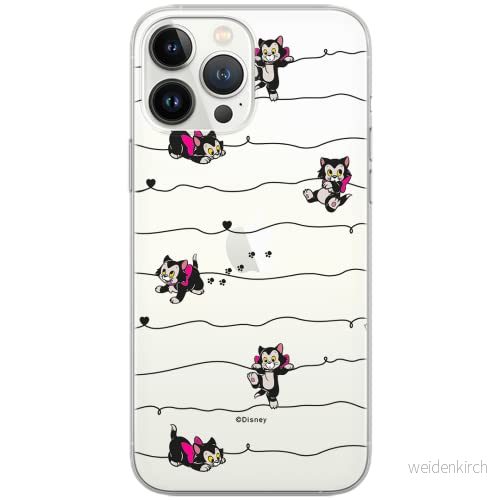 ERT GROUP mobiltelefonfodral för Xiaomi Redmi Note 11 Pro 5G/11 4G originalt och officiellt licensierat Disney mönster Cat Figaro 001, gedeeltelijk transparant 5904805629938