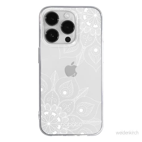 ERT GROUP mobiltelefonfodral för Apple Iphone 14 PRO originalt och officiellt licensierat Babaco mönster Mandalas 003 optimalt anpassad till formen på mobiltelefonen, gedeeltelijk transparant 5905131917553
