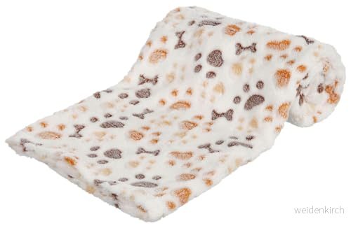 Trixie Lingo filt, 10 x 75 cm, vit/beige 4011905371788