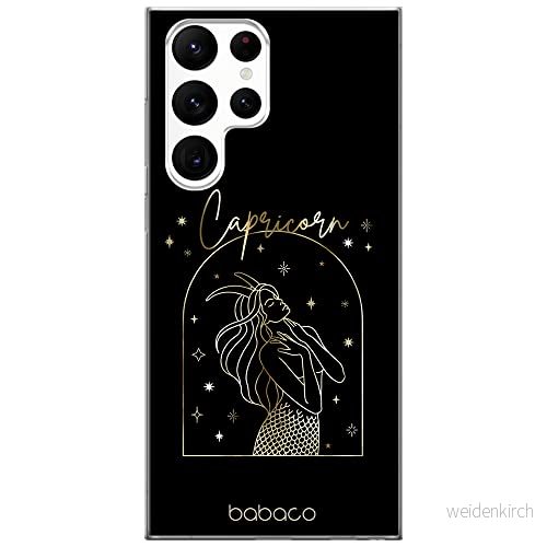ERT GROUP mobiltelefonfodral för Samsung S22 ULTRA originalt och officiellt licensierat Babaco mönster Zodiac Woman 010 optimalt anpassad till formen på mobiltelefonen, fodral tillverkad av TPU plast 5904805283413