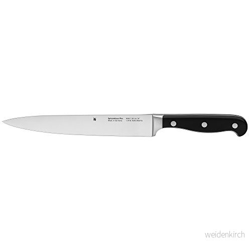 WMF Spetsklass plus köttkniv 32,5 cm, tillverkad i Tyskland, smidd kniv, Performance Cut, specialbladstål, blad 20 cm 4000530678003