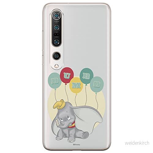 ERT GROUP mobiltelefonfodral för Xiaomi MI 10 / PRO originalt och officiellt licensierat Disney mönster Dumbo 003 optimalt anpassad till formen på mobiltelefonen, gedeeltelijk transparant 5903537166926