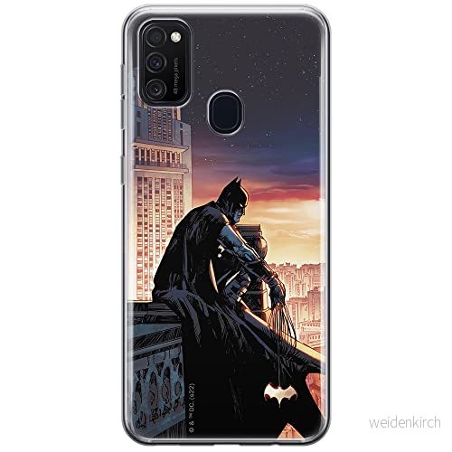 ERT GROUP mobiltelefonfodral för Samsung M21 / M30S originalt och officiellt licensierat DC mönster Batman 060 optimalt anpassad till formen på mobiltelefonen, fodral tillverkad av TPU plast 5905131533128