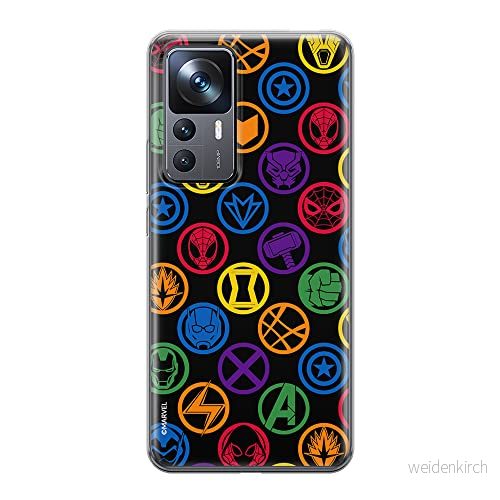ERT GROUP mobiltelefonfodral för Xiaomi 12T/12T pro/K50 Ultra originalt och officiellt licensierat Marvel mönster Avengers 022 anpassad till formen på mobiltelefonen, fodral tillverkad av TPU plast 5905511586478