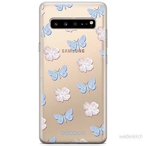ERT GROUP mobiltelefonfodral för Samsung S10 originalt och officiellt licensierat Babaco mönster Flowers 043 optimalt anpassad till formen på mobiltelefonen, gedeeltelijk transparant 5905131319395