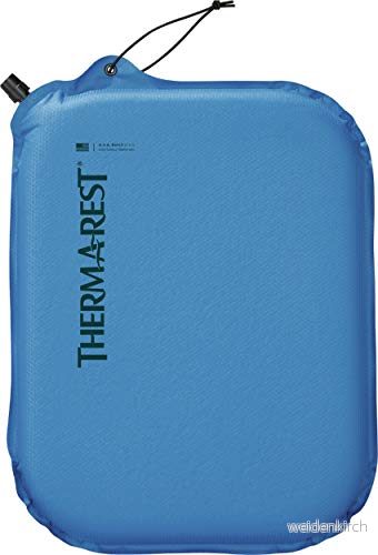 Therm a Rest Lite säte ultralätt uppblåsbar sittkudde, blå, 33 x 40 cm 40818108048