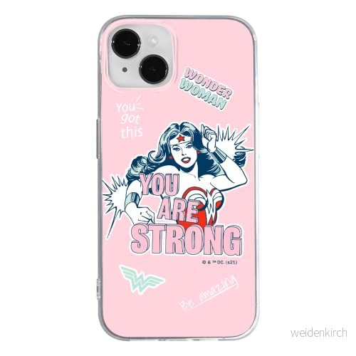 ERT GROUP mobiltelefonfodral för Apple Iphone 14 originalt och officiellt licensierat DC mönster Wonder Woman 025 optimalt anpassad till formen på mobiltelefonen, fodral tillverkad av TPU plast 5905131882233