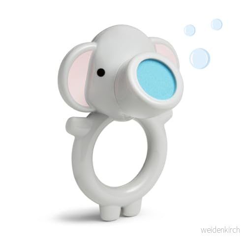 Munchkin, Bubble Bestie Elephant Bubbler Bath Toy, Grey 5019090519397
