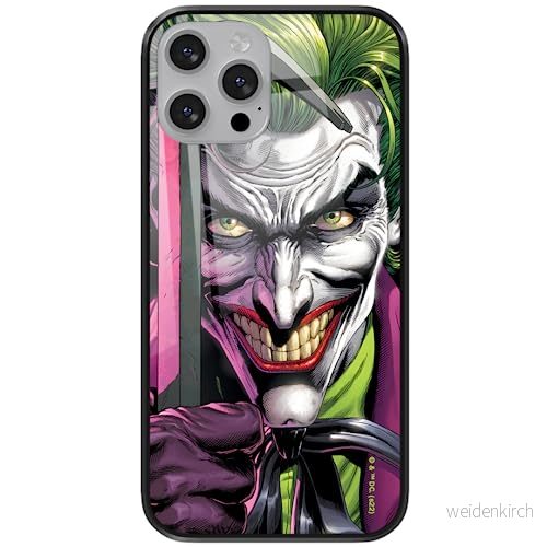 ERT GROUP mobiltelefonfodral för Apple Iphone 13 MINI originalt och officiellt licensierat DC mönster Joker 014 tillverkad av härdat glas, skyddsfodral 5905131562289