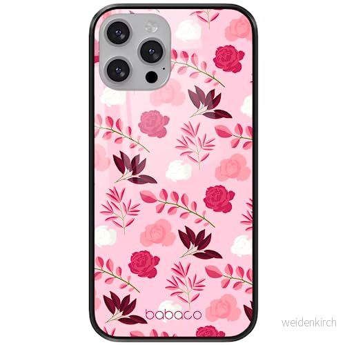 ERT GROUP mobiltelefonfodral för Apple Iphone 13 PRO originalt och officiellt licensierat Babaco mönster Flowers 020 tillverkad av härdat glas, skyddsfodral 5904805879913