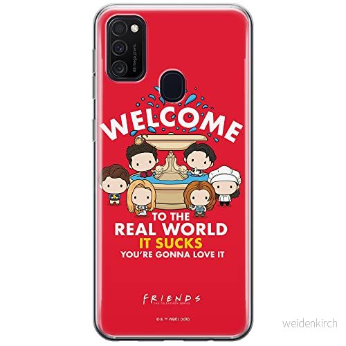ERT GROUP mobiltelefonfodral för Samsung M21 originalt och officiellt licensierat Friends mönster 005 optimalt anpassad till formen på mobiltelefonen, fodral tillverkad av TPU plast 5903932264548