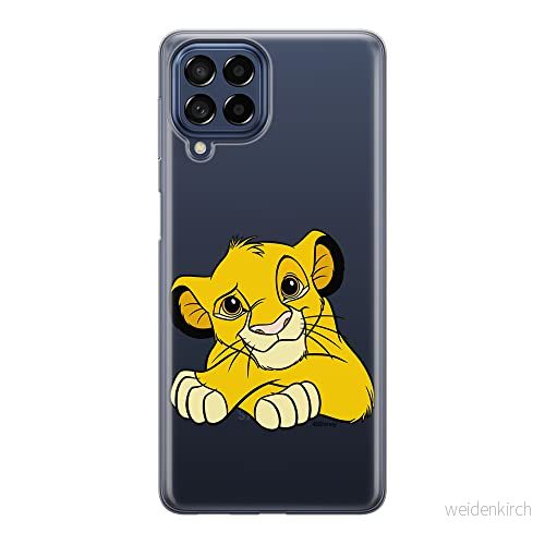 ERT GROUP mobiltelefonfodral för Samsung M53 5G originalt och officiellt licensierat Disney mönster Simba & Friends 009 optimalt anpassad till formen på mobiltelefonen, gedeeltelijk transparant 5905511389505
