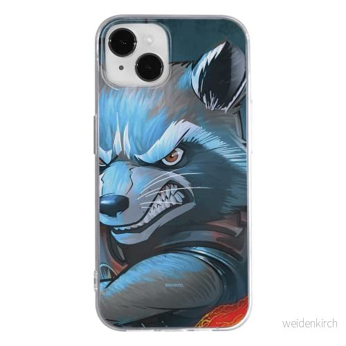 ERT GROUP mobiltelefonfodral för Apple Iphone 14 PLUS originalt och officiellt licensierat Marvel mönster Rocket 005 optimalt anpassad till formen på mobiltelefonen, fodral tillverkad av TPU plast 5905131909060