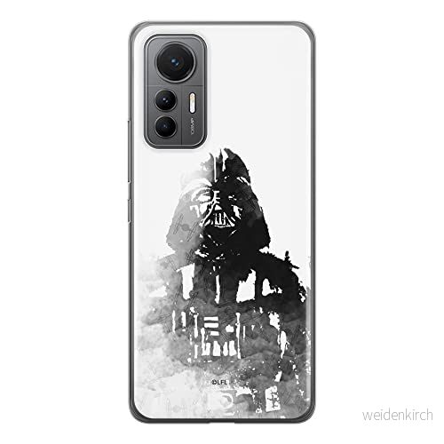 ERT GROUP mobiltelefonfodral för Xiaomi 12 LITE originalt och officiellt licensierat Star Wars mönster Darth Vader 008 anpassad till formen på mobiltelefonen, fodral tillverkad av TPU plast 5905511498788